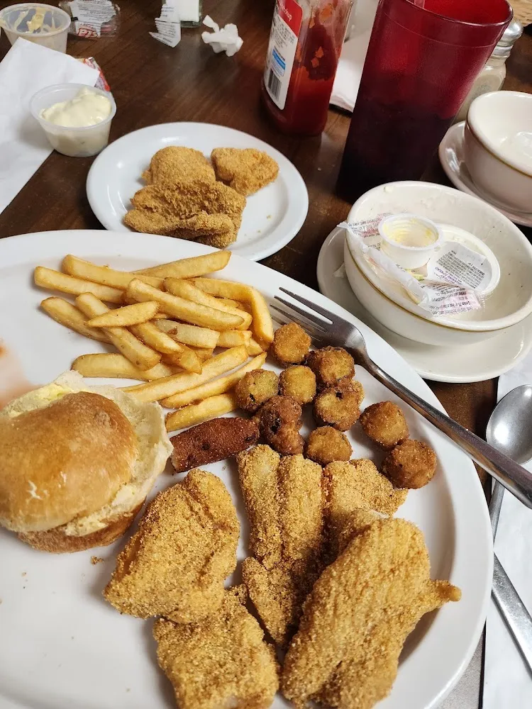 All You Can Eat Catfish Dinner